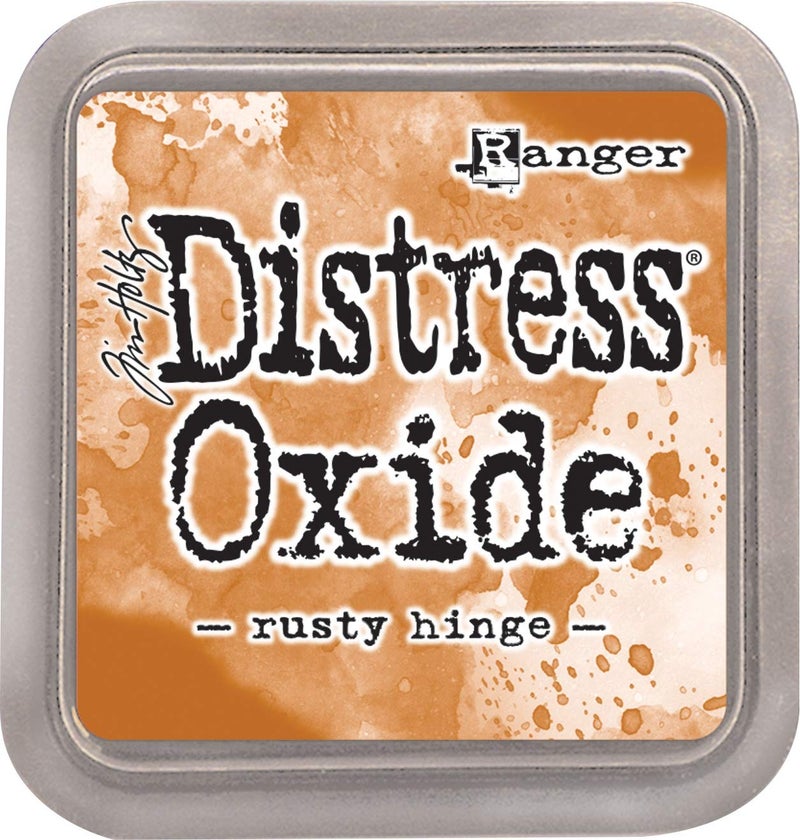 Ranger Tim Holtz Distress Oxides Ink Pad-Rusty Hinge, 3 x 3 x 0.75